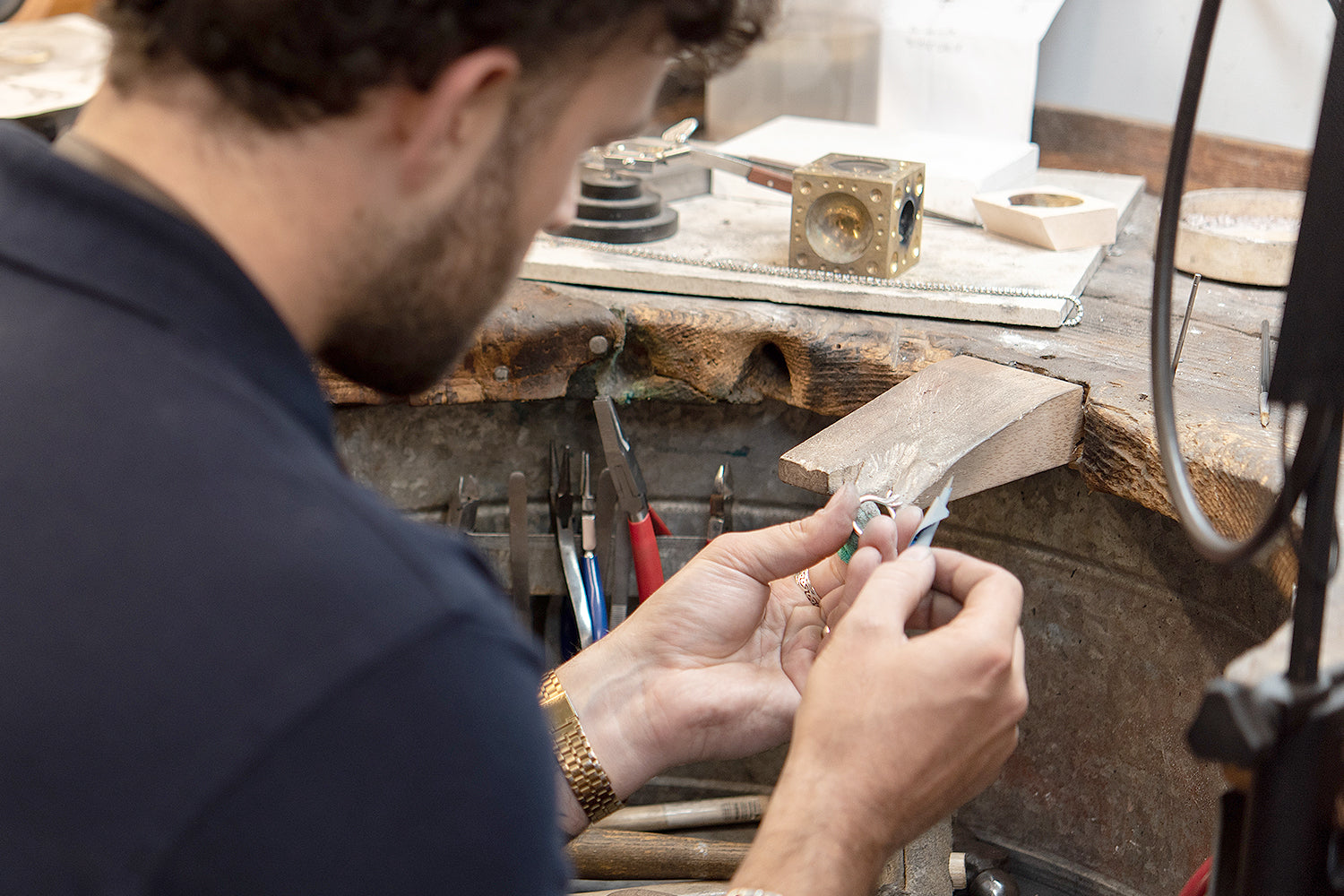 jewellery polishing workshop